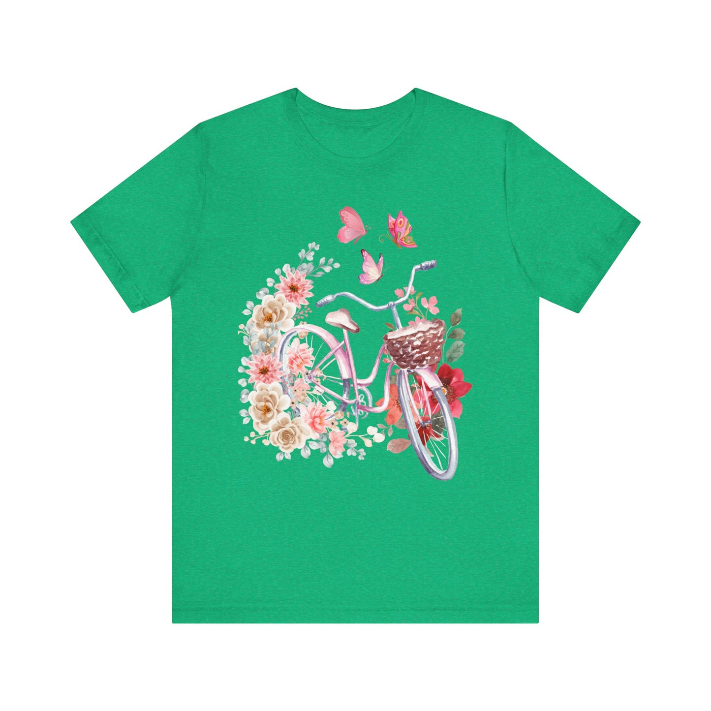 Butterfly Bicycle Short Sleeve Tee