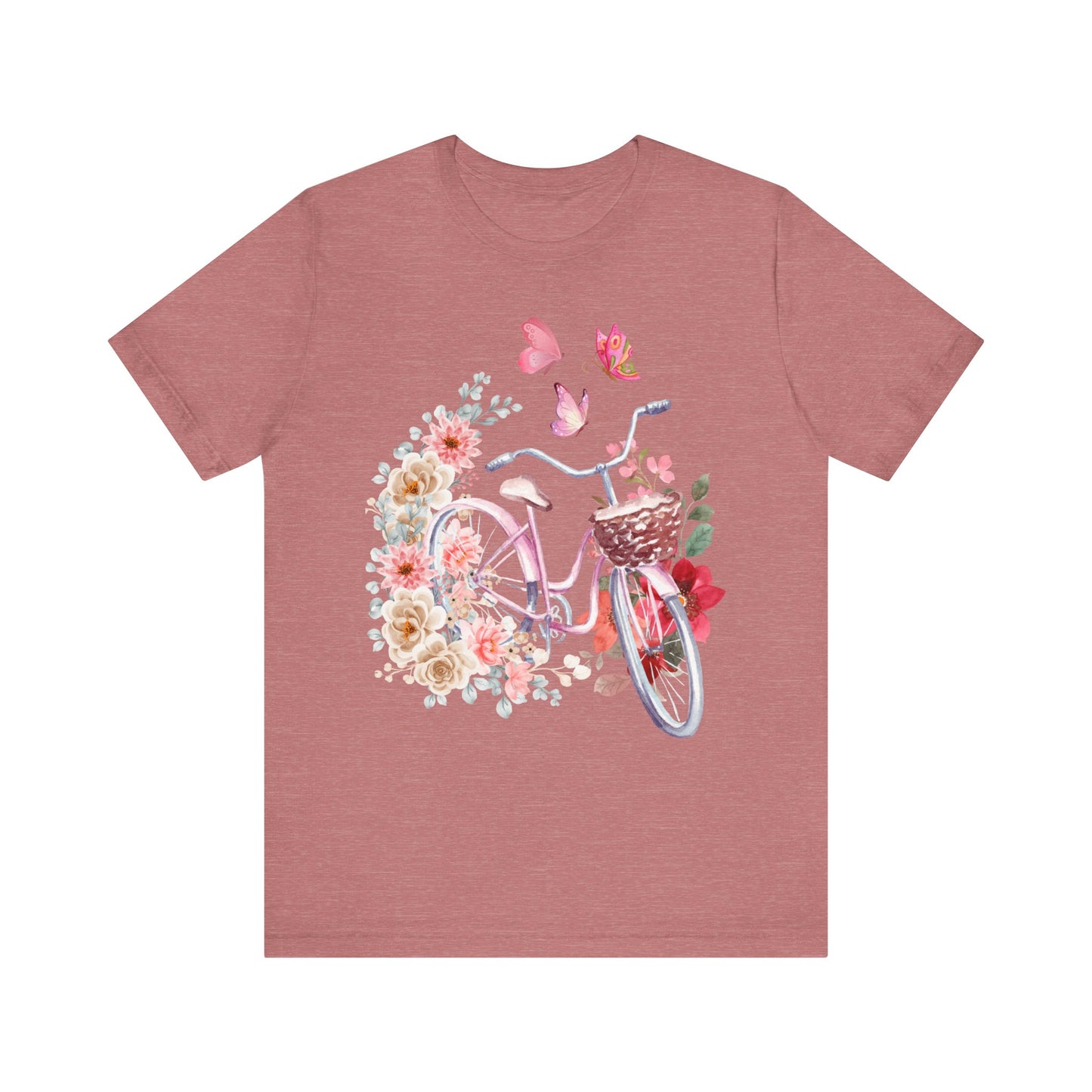 Butterfly Bicycle Short Sleeve Tee