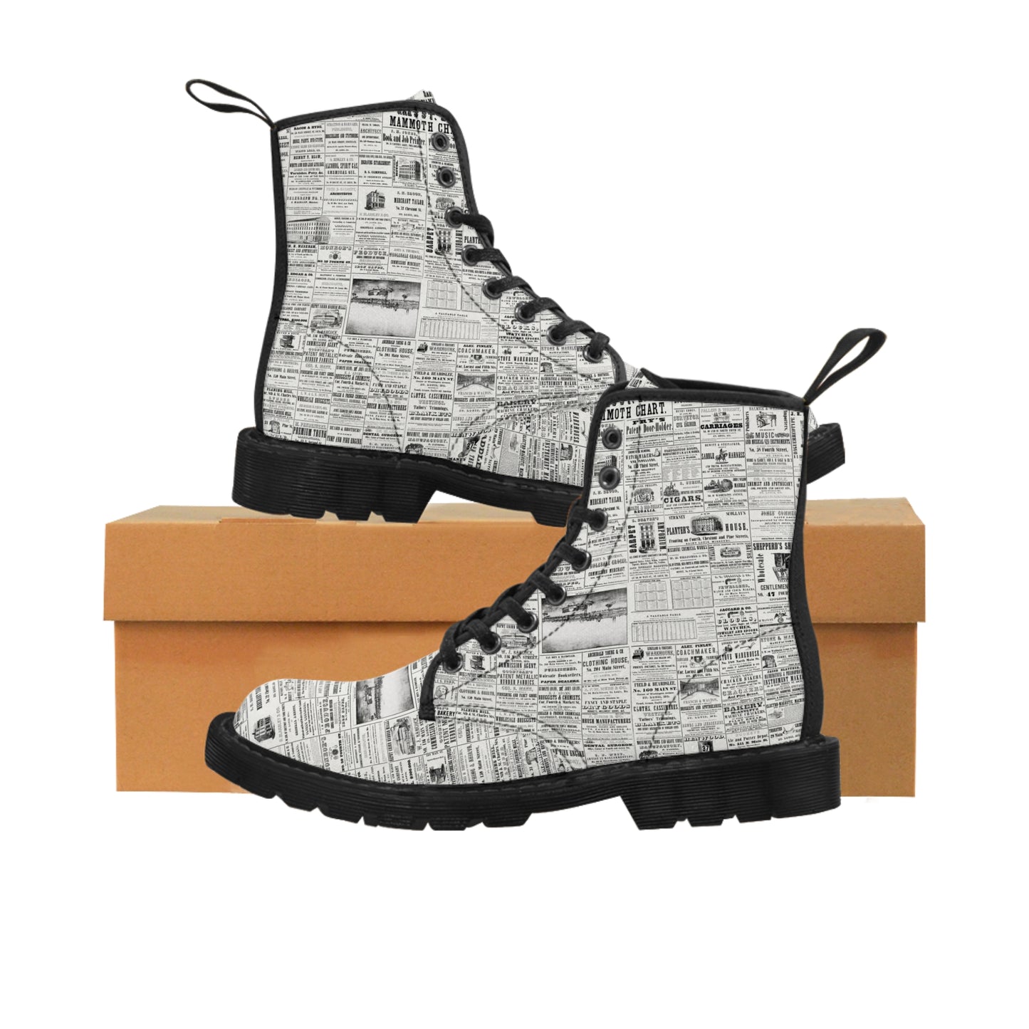 Men's Canvas Boots