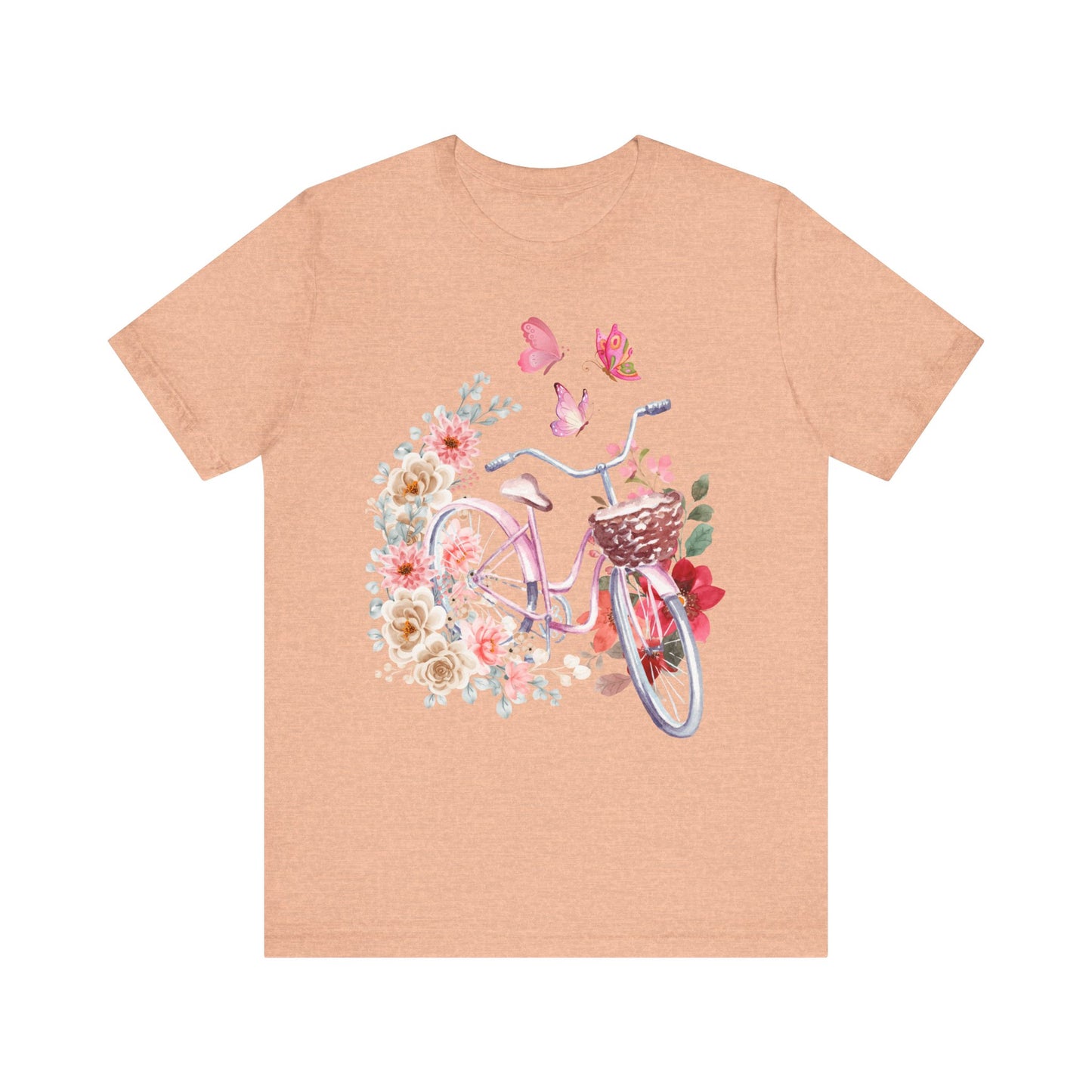 Butterfly Bicycle Short Sleeve Tee