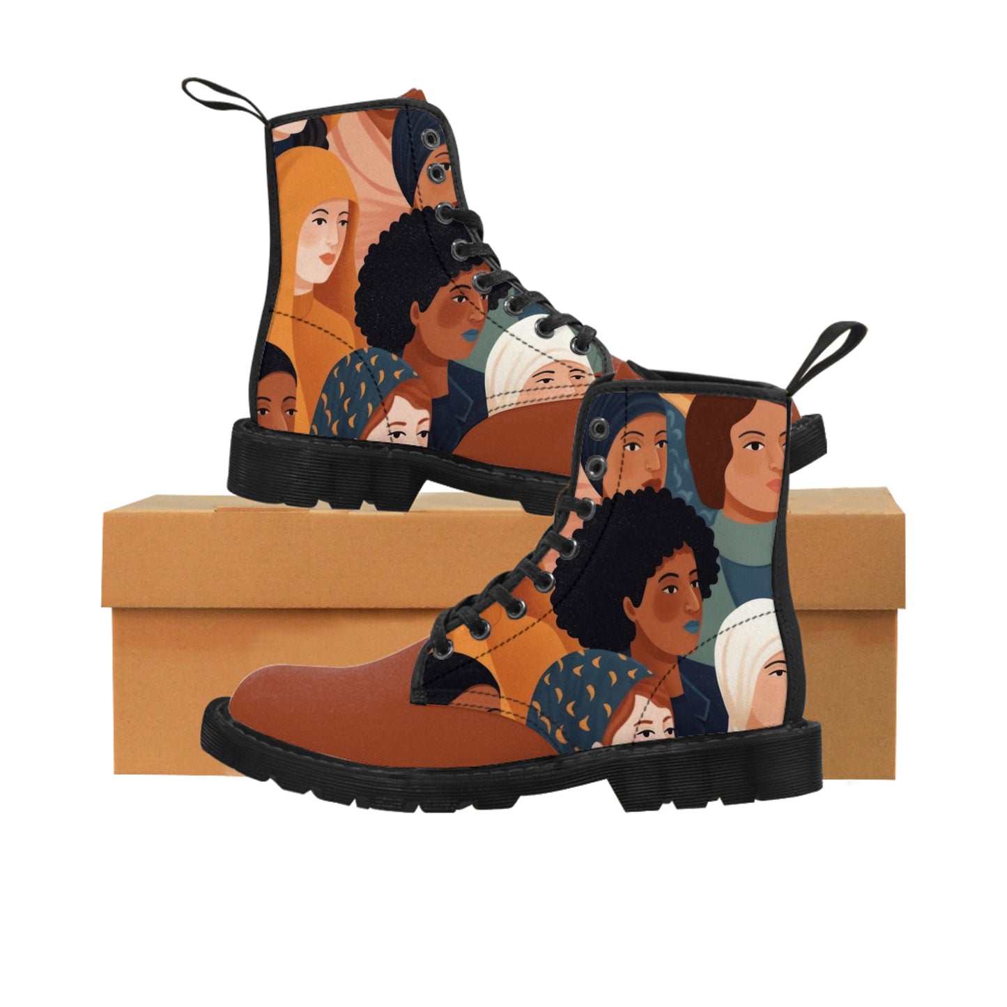 Different People Women's Canvas Boots