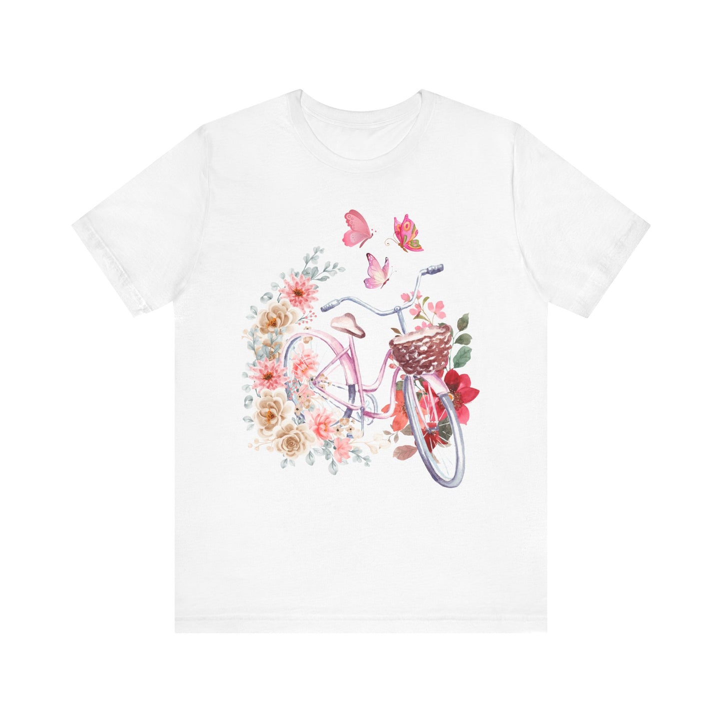 Butterfly Bicycle Short Sleeve Tee