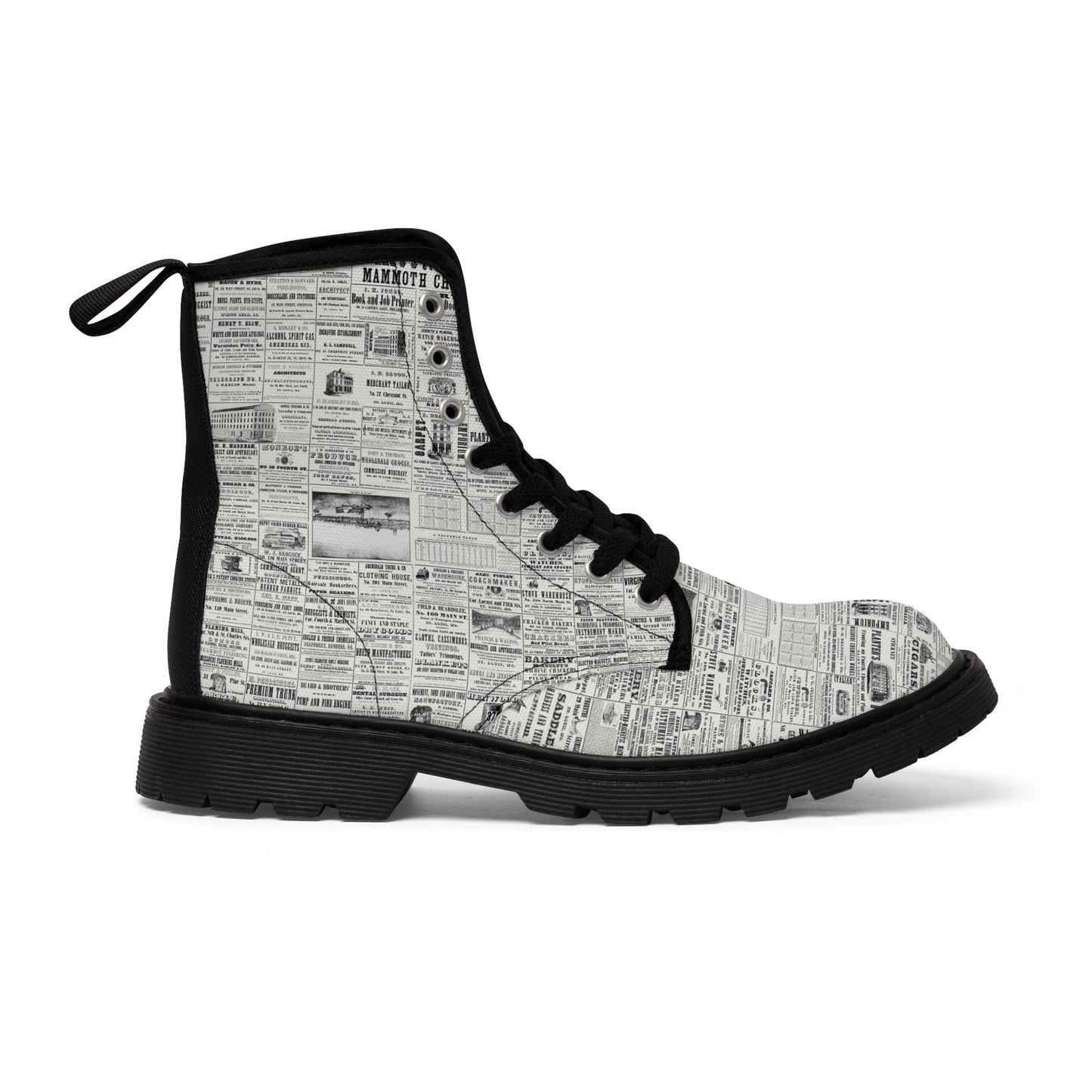 Men's Canvas Boots