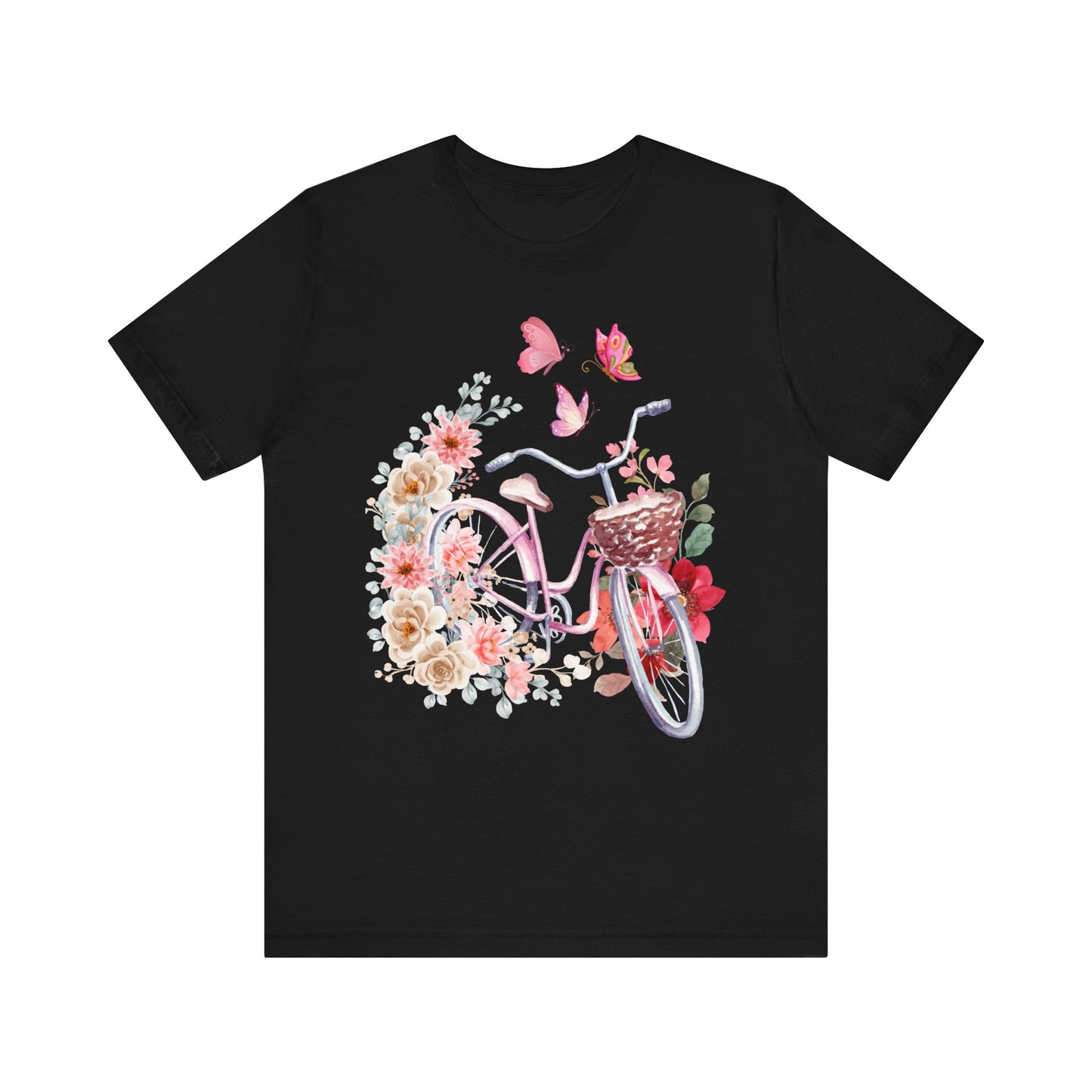 Butterfly Bicycle Short Sleeve Tee