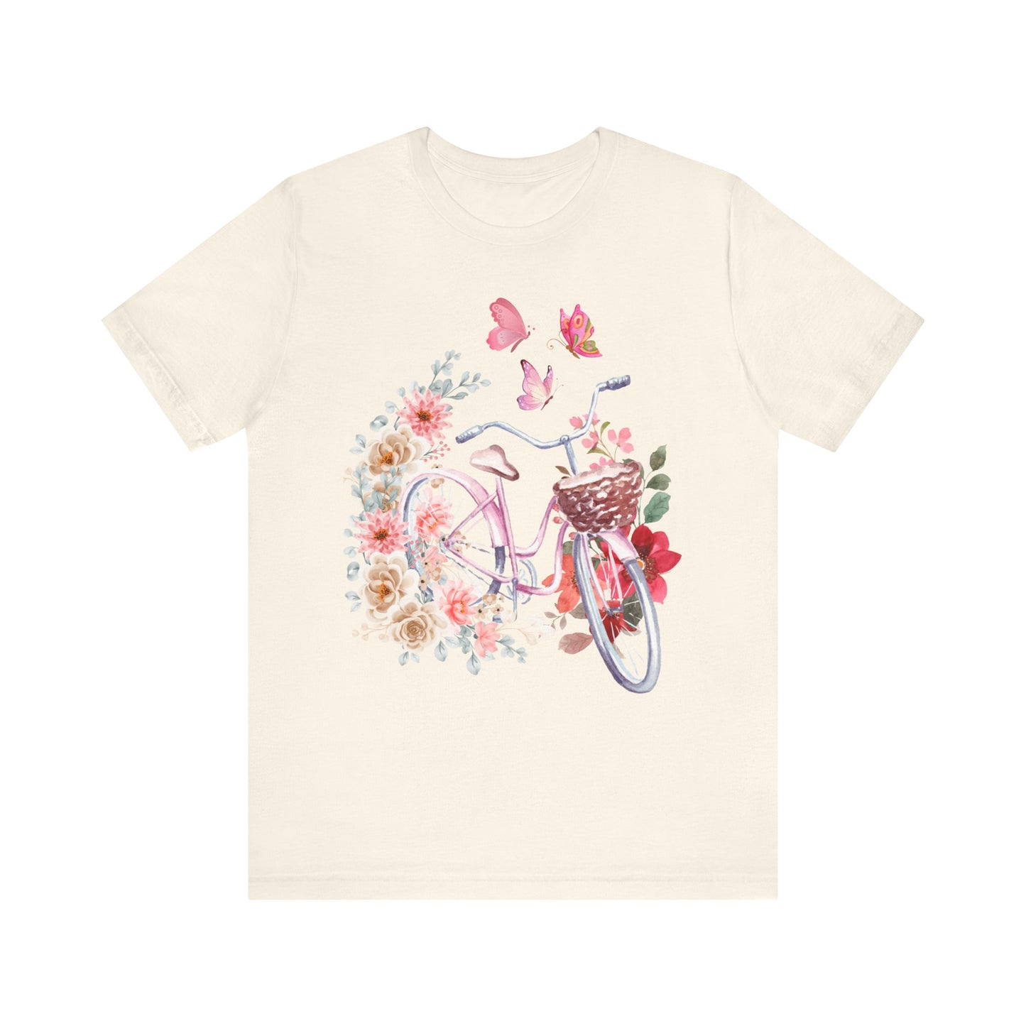 Butterfly Bicycle Short Sleeve Tee