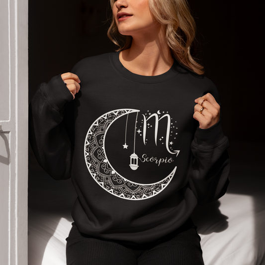 Scorpio Moon neck Sweatshirt