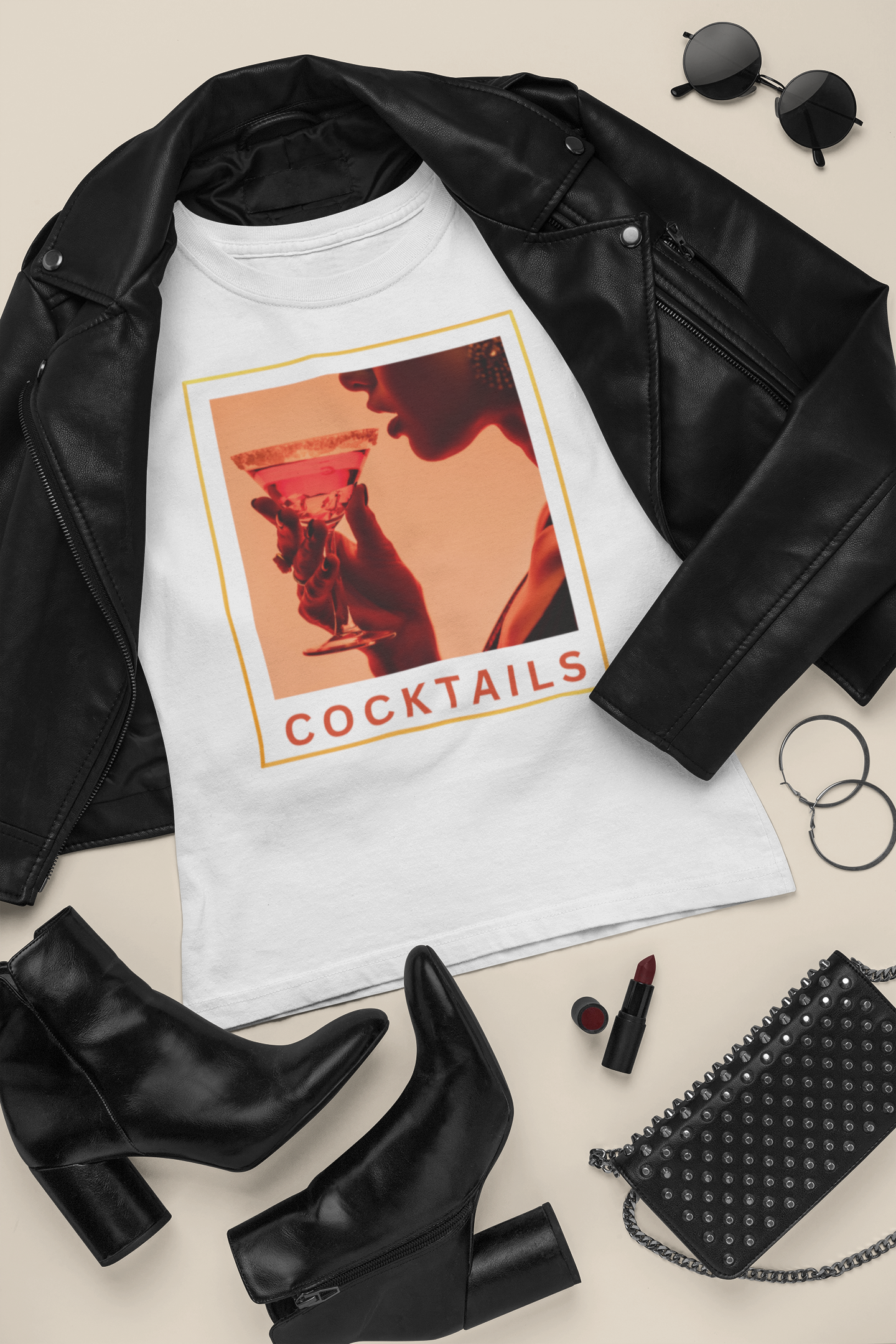 Cocktails  Short Sleeve Tee